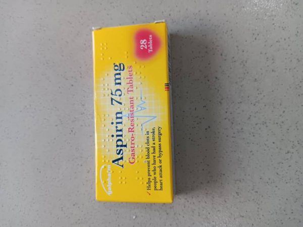 Aspirin 75mg tablets